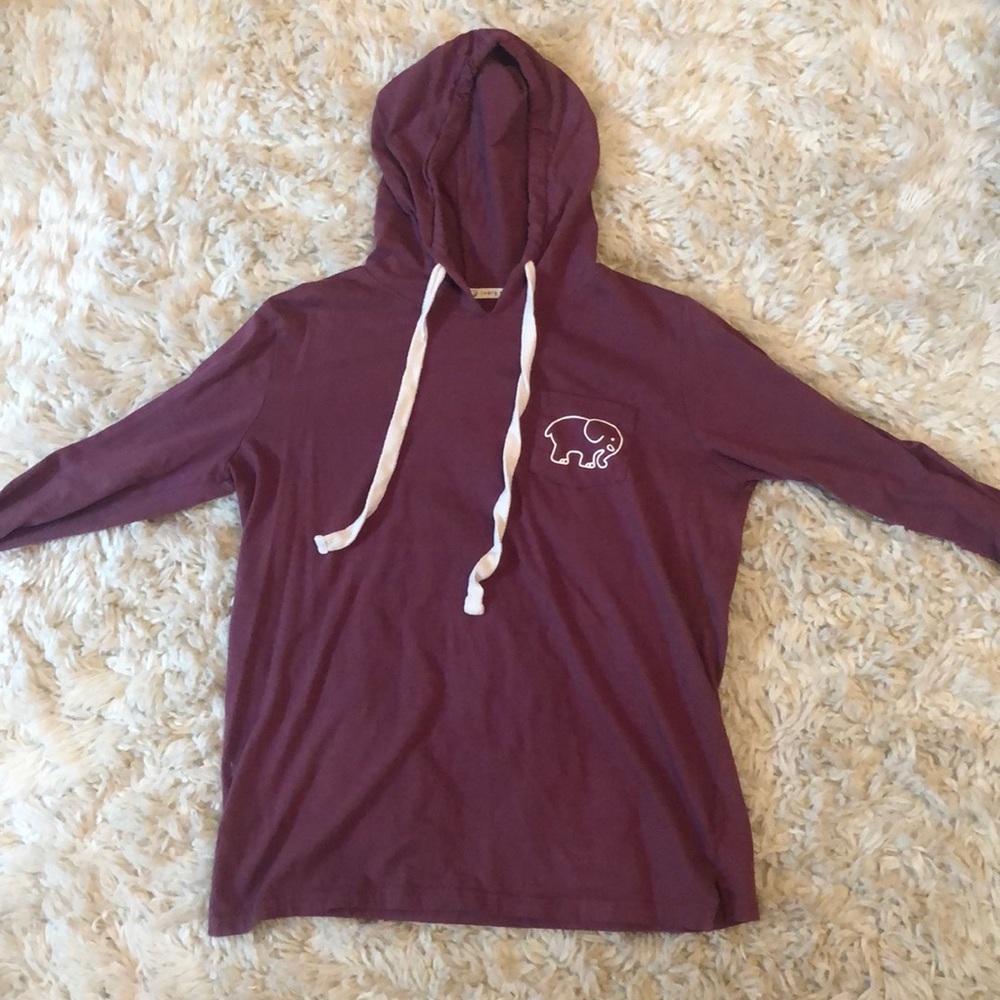 Ivory Ella- Long sleeve, hoodie shirt.